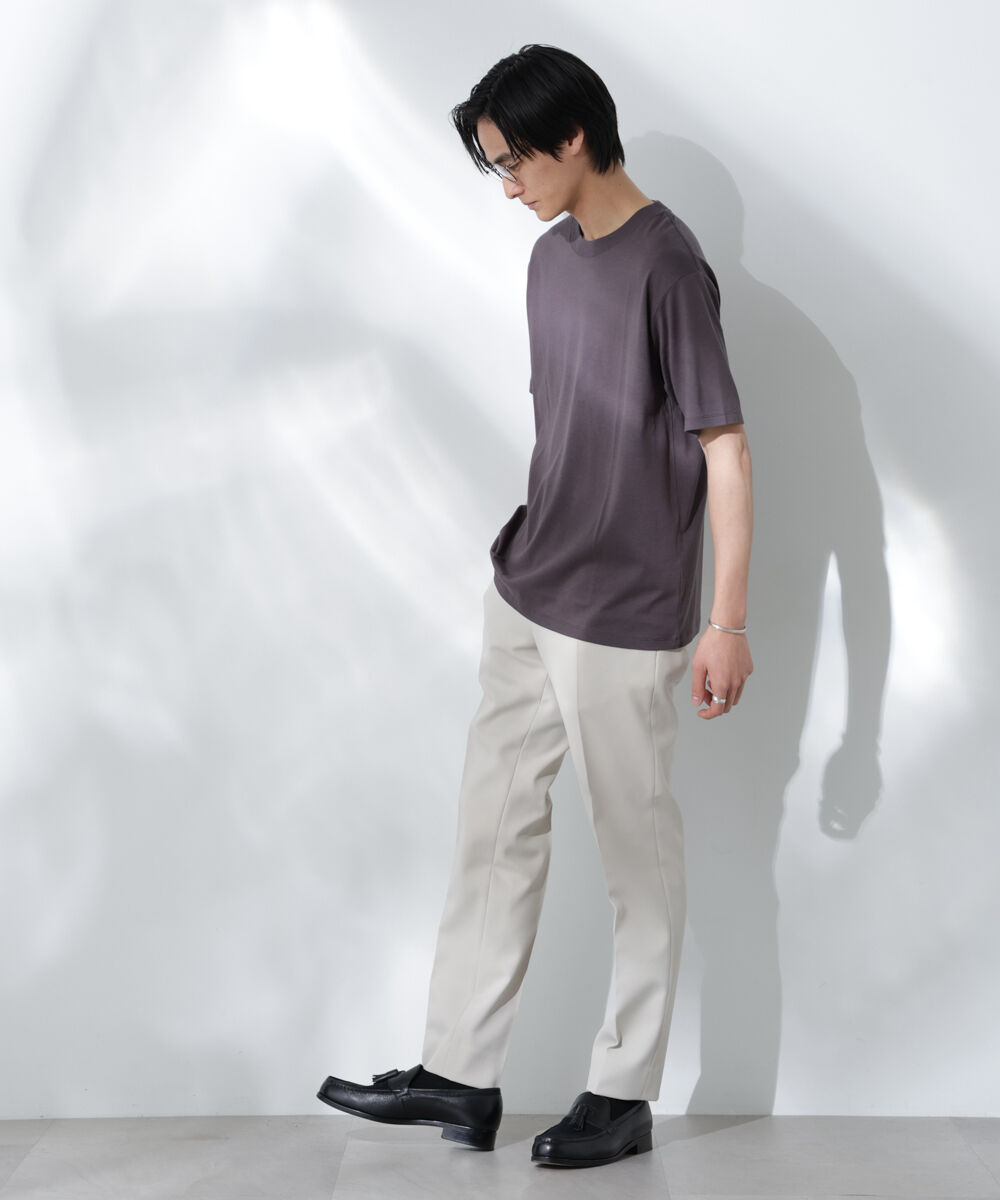 nano･universe「Anti Soaked(R)汗染み防止 De Light ミドルシルエットTシャツ」|Tシャツ・カットソー|