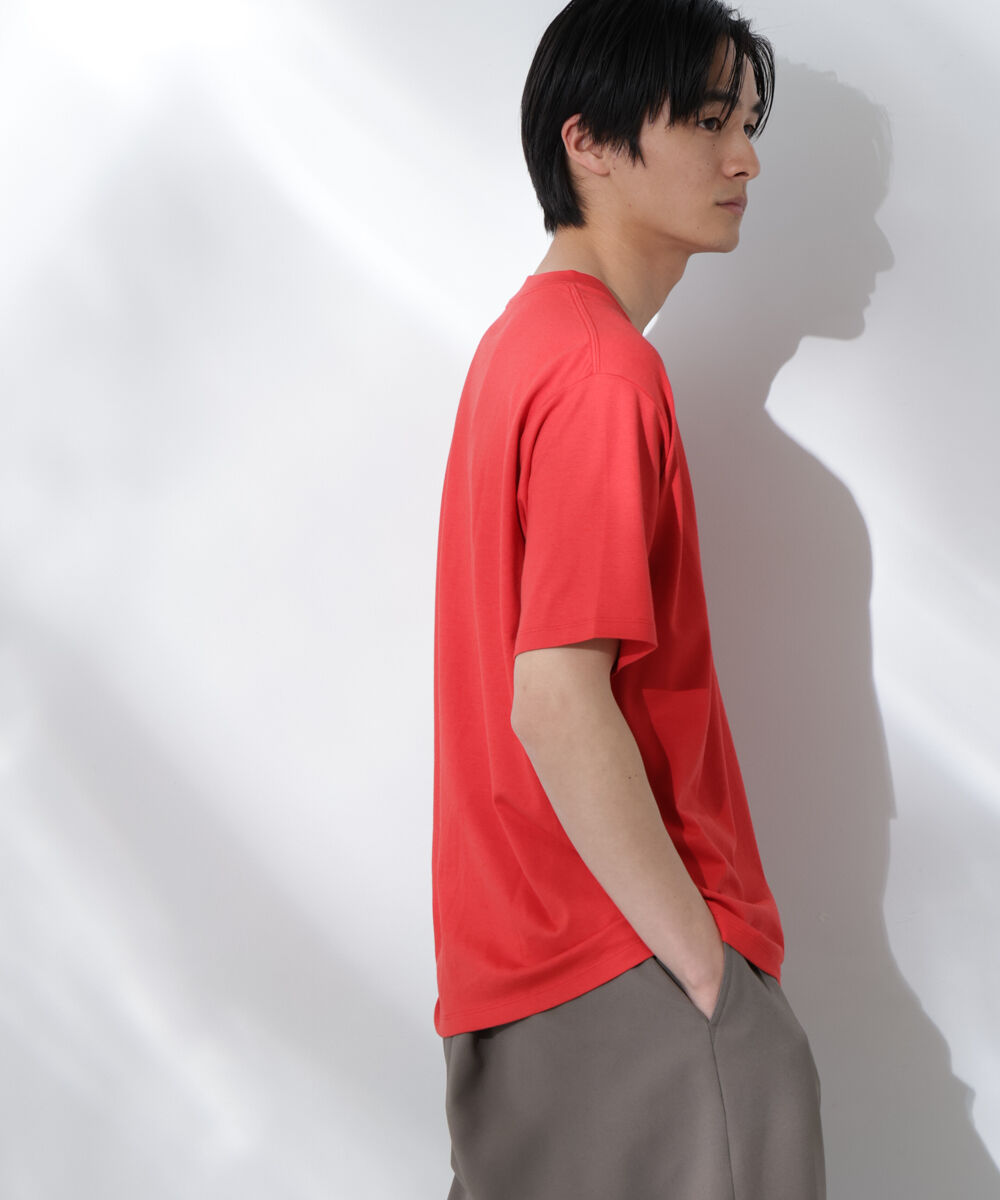 nano･universe「Anti Soaked(R)汗染み防止 De Light ミドルシルエットTシャツ」|Tシャツ・カットソー|