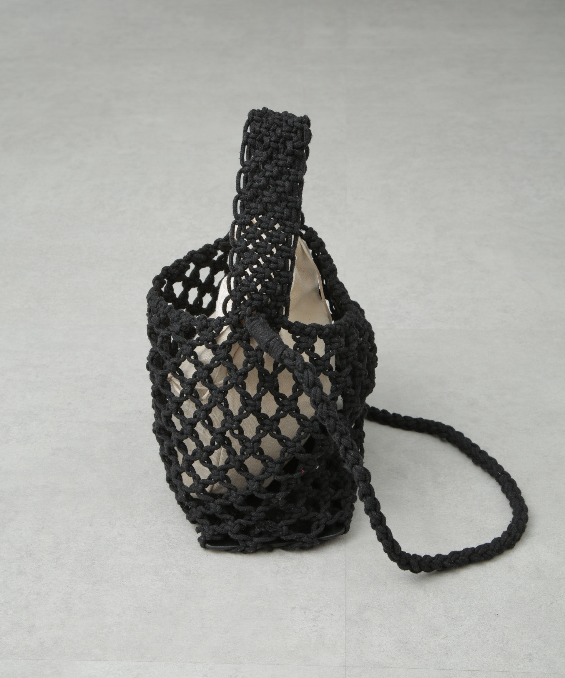 nano･universe「マクラメ編みショルダーバッグ」|ショルダー・メッセンジャー|