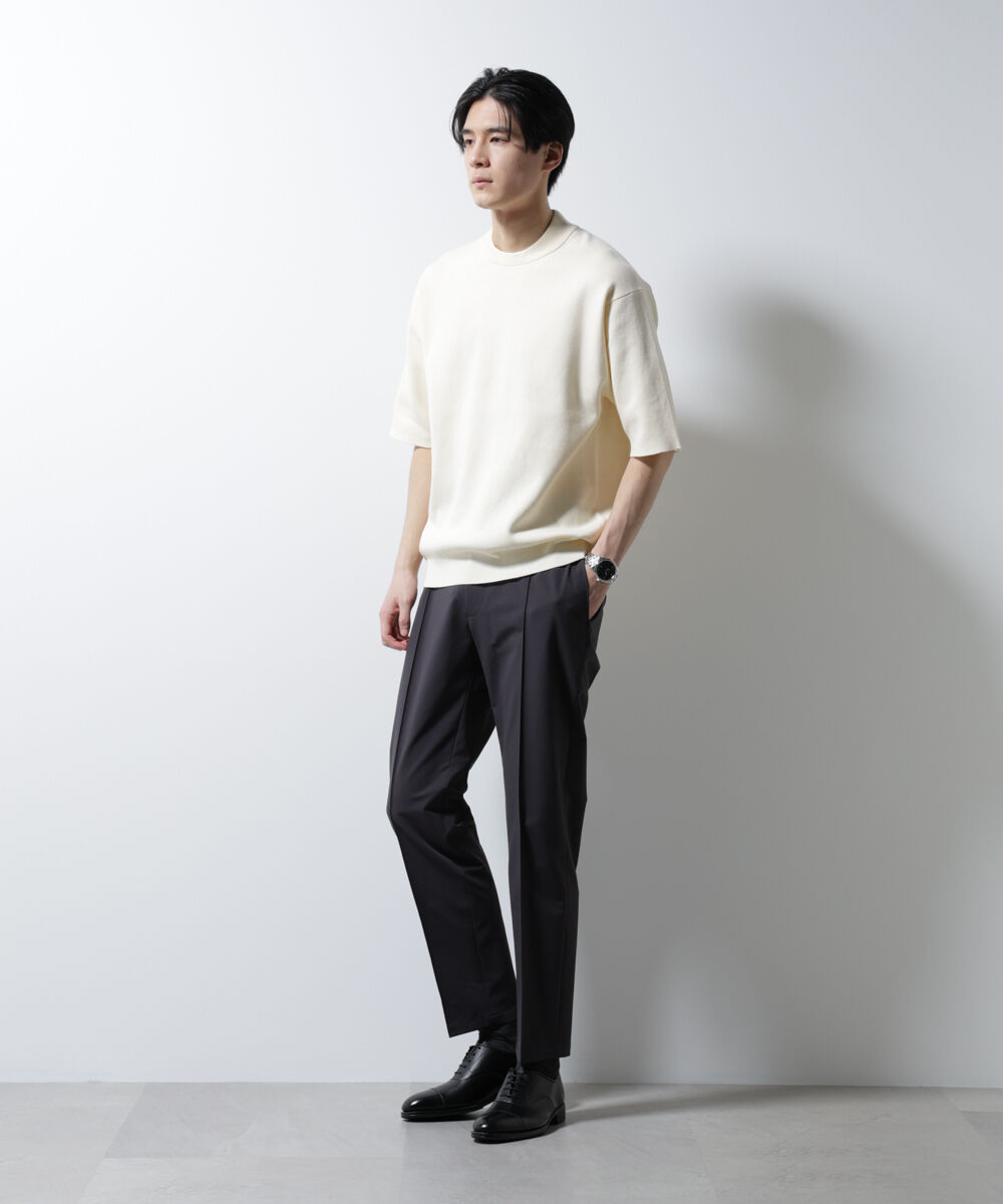 nano･universe「｢N TROUSERS BASIC｣ﾀﾞﾝﾄﾂｵﾁｰﾙ防汚ﾃｯｸｽﾄﾚｯﾁﾊﾟﾝﾂ(ｾｯ  」|スーツ|