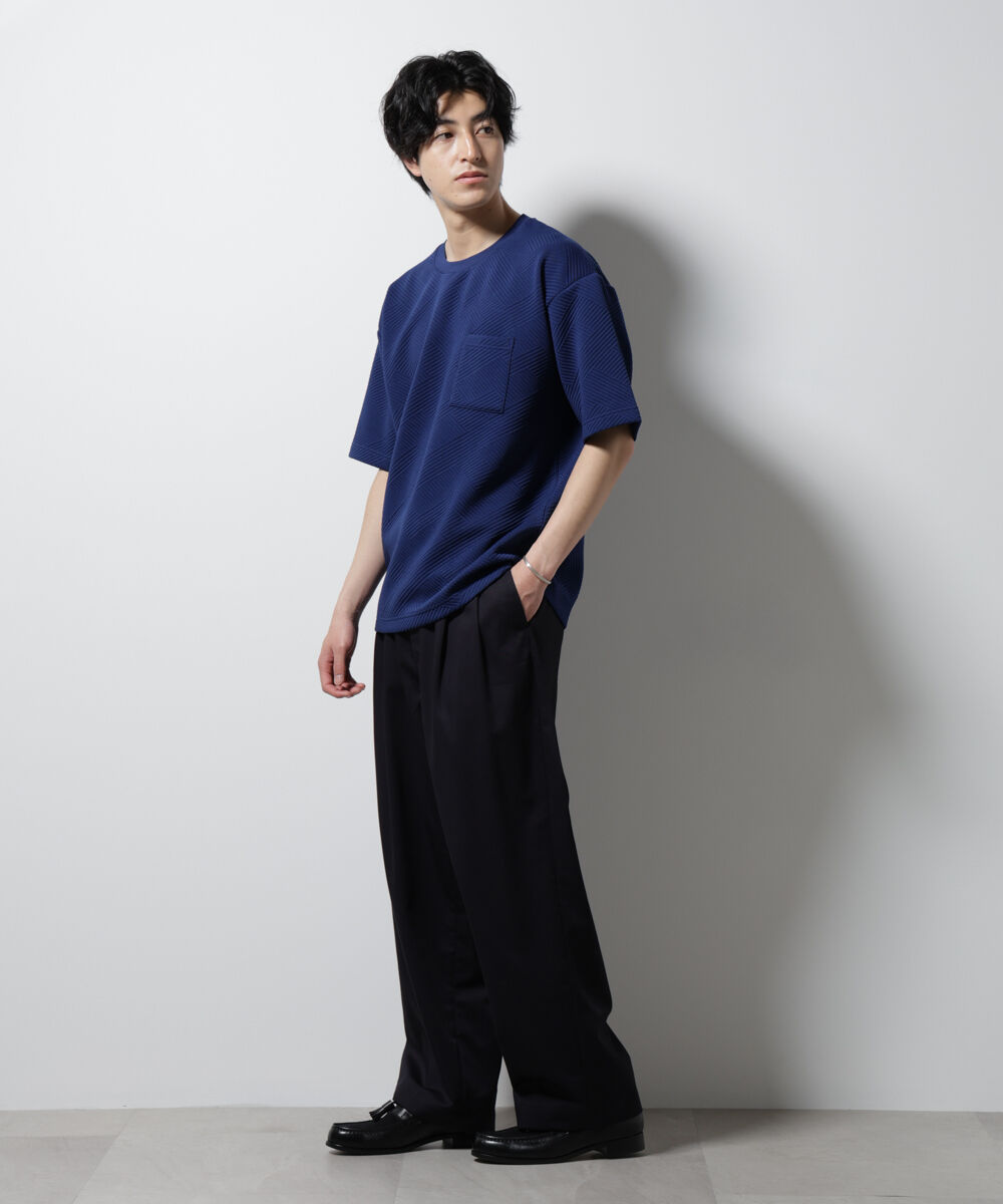 nano･universe「フクレジャガードポケットTシャツ」|Tシャツ・カットソー|