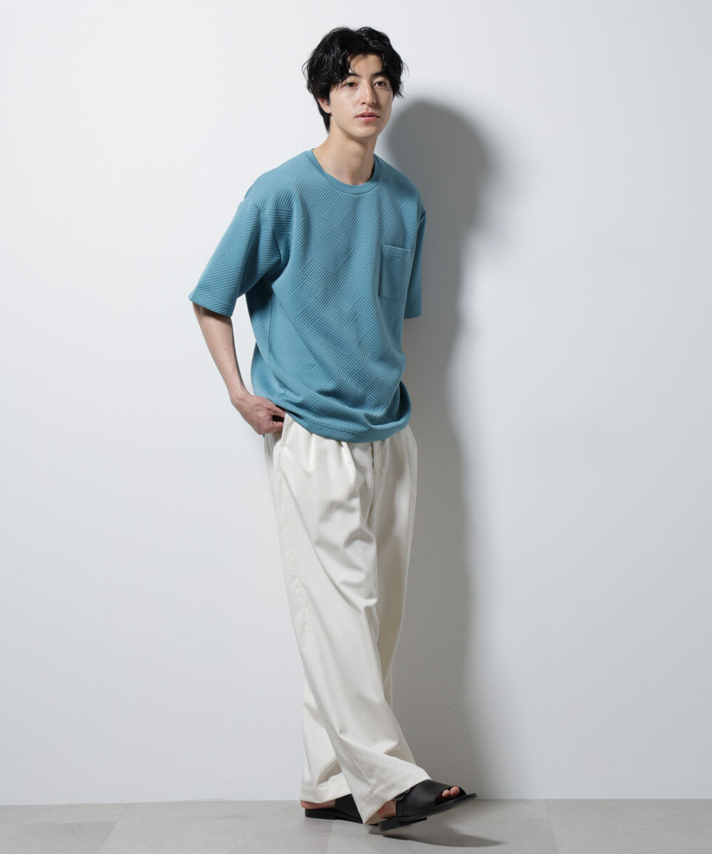 nano･universe「フクレジャガードポケットTシャツ」|Tシャツ・カットソー|