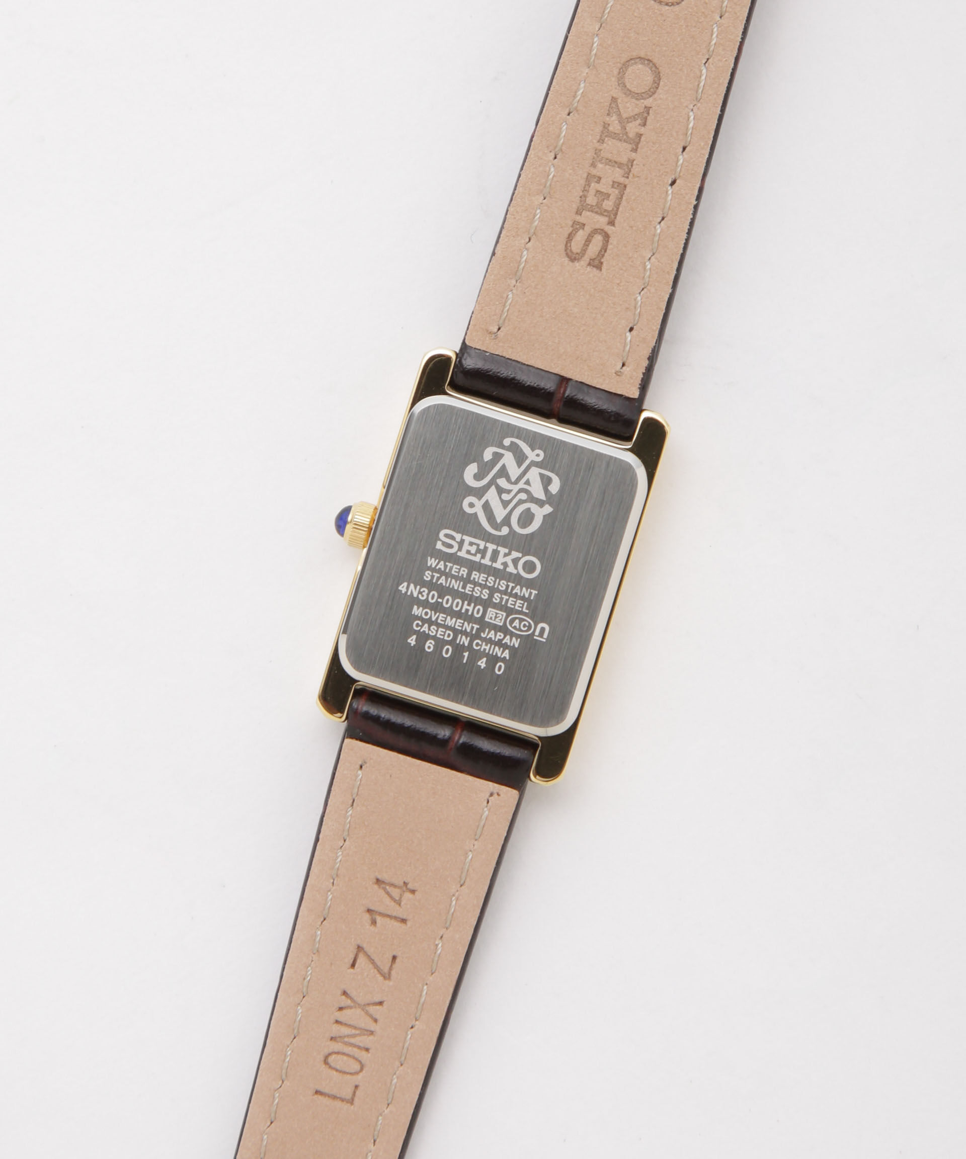 nano･universe「SEIKO/セイコー コラボレーション スクエア D.ブラウン」|腕時計|