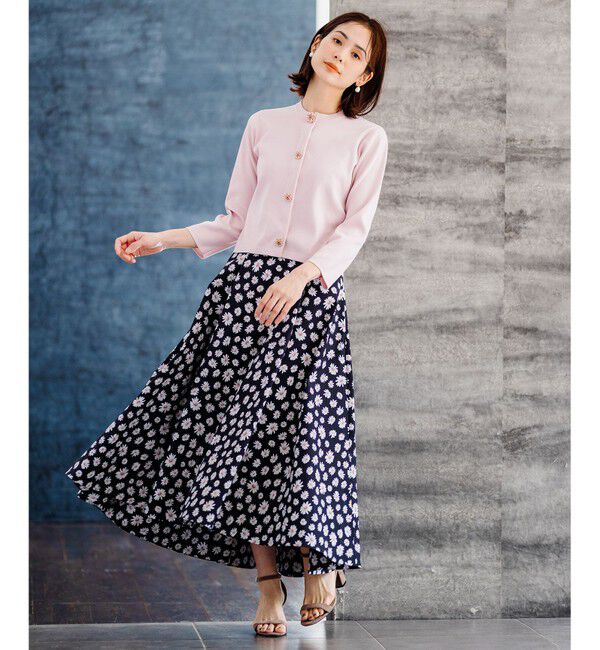 組曲「【組曲&times;setsuko sagittaire】ストレッチプリントスカート」|スカート|