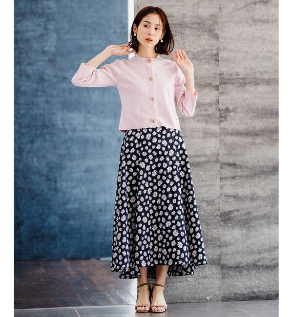 組曲「【組曲&times;setsuko sagittaire】ストレッチプリントスカート」|スカート|