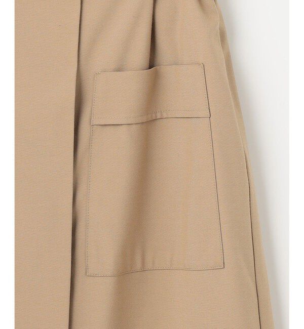 組曲「【ベルト付】リネン混オックスストレッチ キュロットパンツ」|キュロット|