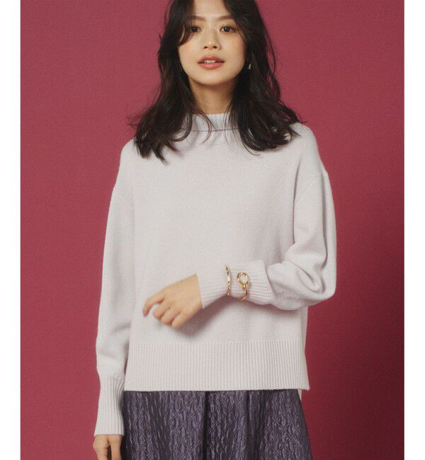 組曲「ウールカシミヤミックス ロールネック ニット」|ニット・セーター|ｱｲｽﾋﾟﾝ