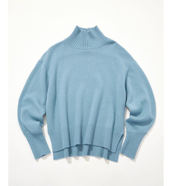 組曲「ウールカシミヤミックス ロールネック ニット」|ニット・セーター|
