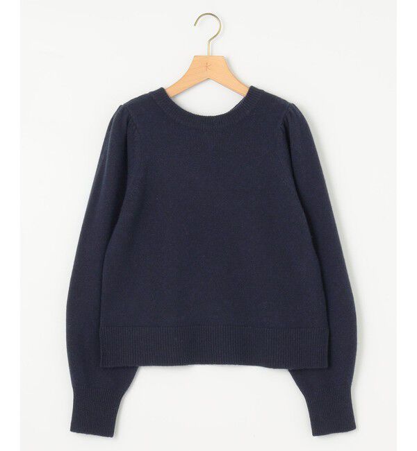 組曲「【8色展開・前後着用可】ウールカシミヤミックス パフスリーブ ニット」|ニット・セーター|