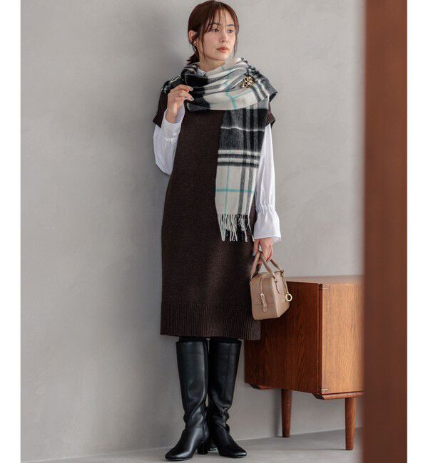 組曲「ウールチェックストール」|マフラー|