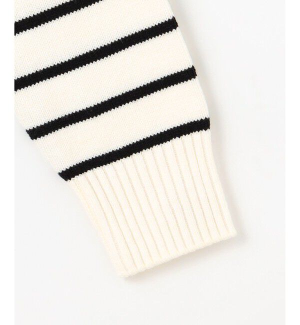 組曲「華奢見え パネルボーダーニット」|ニット・セーター|