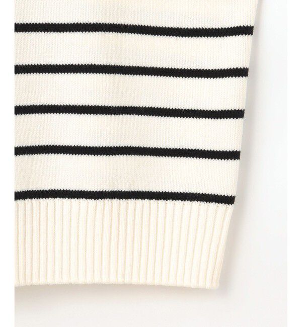 組曲「華奢見え パネルボーダーニット」|ニット・セーター|