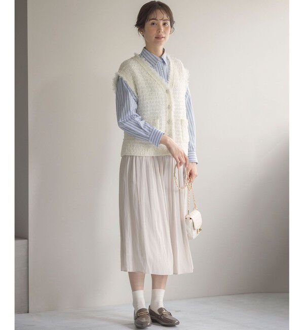 組曲「フリンジニット ベスト」|ベスト・ジレ|