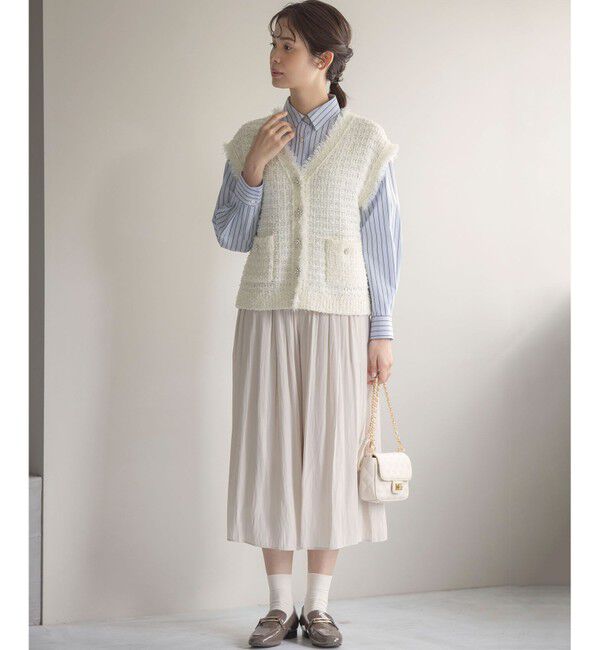 組曲「フリンジニット ベスト」|ベスト・ジレ|