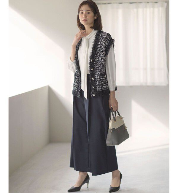 組曲「フリンジニット ベスト」|ベスト・ジレ|