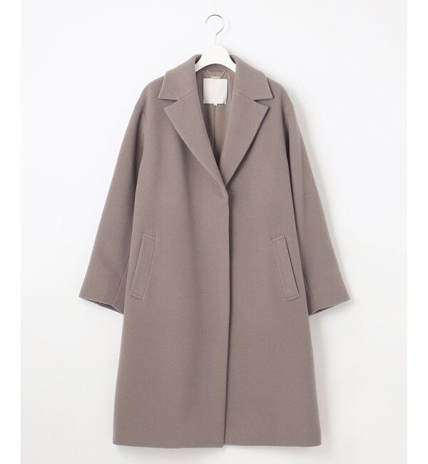 自由区「シャルムビーバーロング コート」|チェスターコート|
