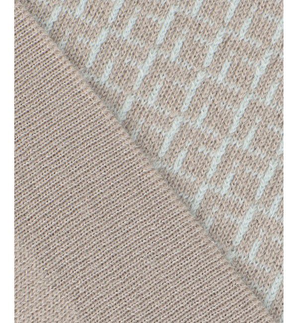 自由区「【WEB限定カラーあり・洗える】リバーシブルニット セットアップ(プルオーバー&times;フレアスカート)」|スーツ|