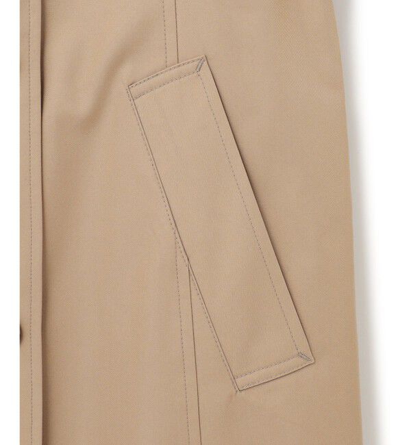 23区「コットンポリエステルギャバジン ロング トレンチコート」|トレンチコート|