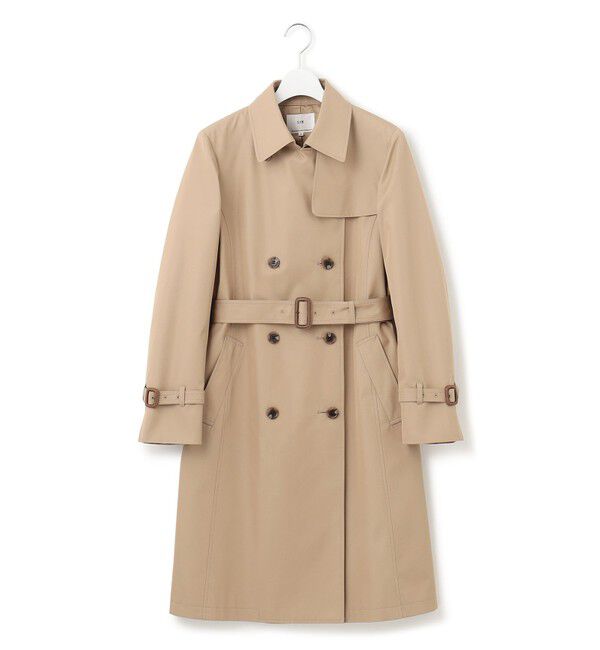 23区「コットンポリエステルギャバジン ロング トレンチコート」|トレンチコート|