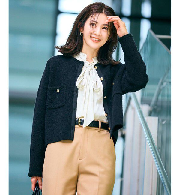 23区「【好評につき追加/Oggi6月号掲載】ガラスフェザー ベルト」|ベルト|