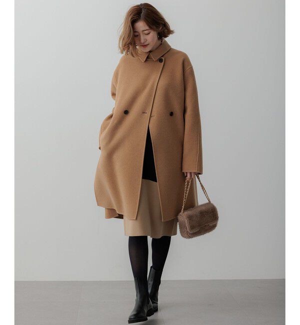 23区「【滝沢眞規子さん着用/Oggi掲載】MANTECOPure リバーコート」|チェスターコート|