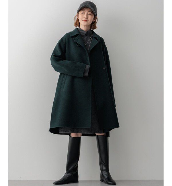 23区「【滝沢眞規子さん着用/Oggi掲載】MANTECOPure リバーコート」|チェスターコート|