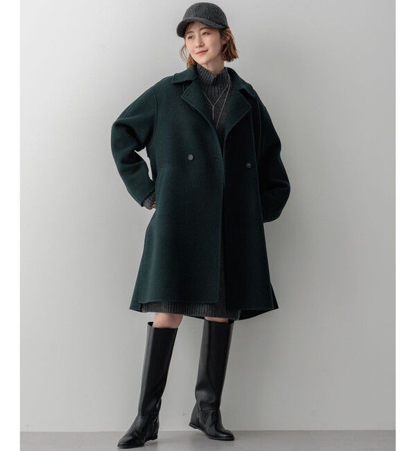 23区「【滝沢眞規子さん着用/Oggi掲載】MANTECOPure リバーコート」|チェスターコート|