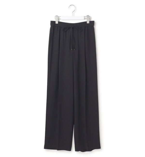 23区「【接触冷感/UVカット/吸水速乾】ストレッチジョーゼット ワイド パンツ」|その他|