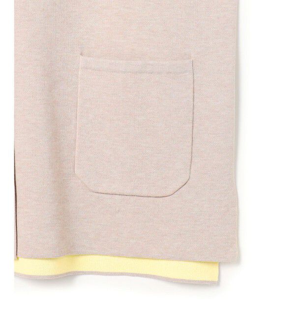 23区「バイカラーダブルフェイス ニット カーディガン」|カーディガン|