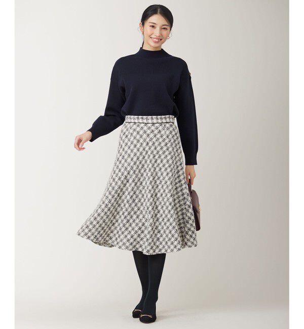 any SiS「パフィツイードミディ スカート」|スカート|