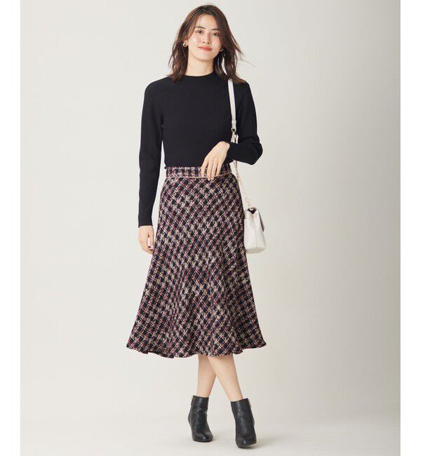 any SiS「パフィツイードミディ スカート」|スカート|