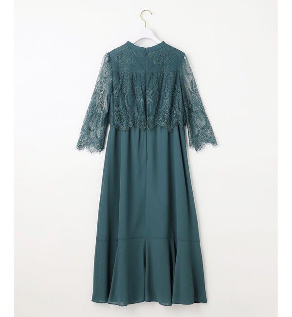 any SiS「【洗える】レーシーケープ ドレス」|ドレス|