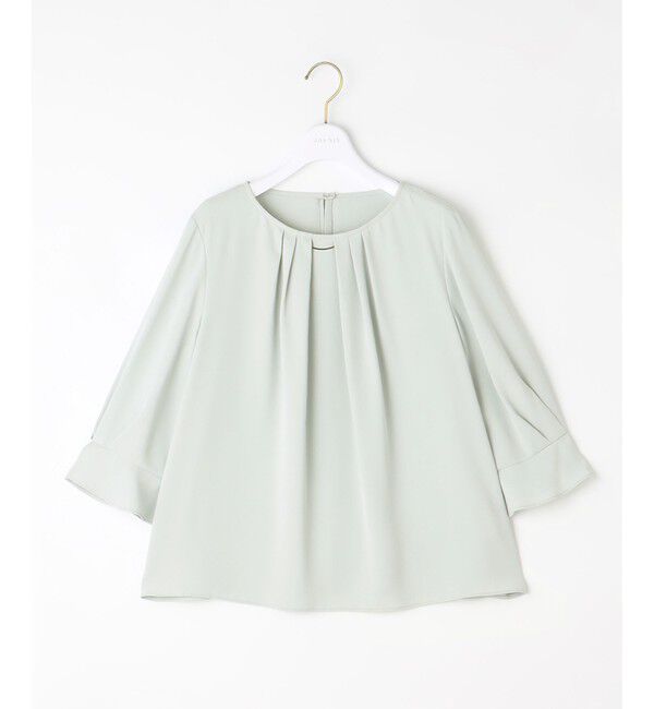 any SiS「【洗える】ラッフルフレアジョーゼット ブラウス」|シャツ・ブラウス|