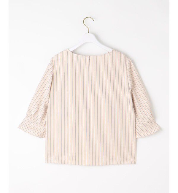 any SiS「【洗える】ラッフルフレアジョーゼット ブラウス」|シャツ・ブラウス|