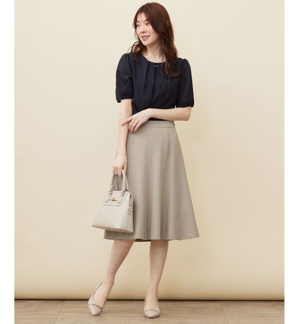 any SiS「【UVカット / 接触冷感 / 吸水速乾】スマートビューティストレッチ フレアスカート」|スカート|