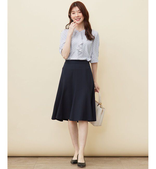 any SiS「【UVカット / 接触冷感 / 吸水速乾】スマートビューティストレッチ フレアスカート」|スカート|
