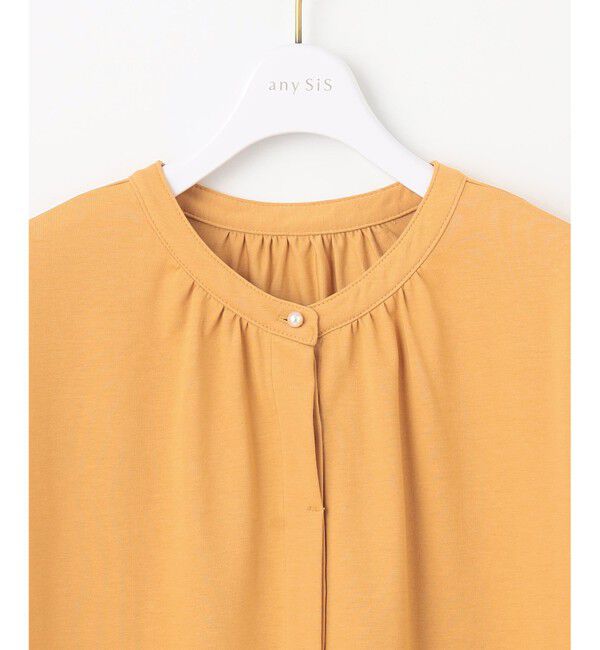 any SiS「【UVケア・接触冷感】汗ジミ防止加工カット ブラウス」|Tシャツ・カットソー|