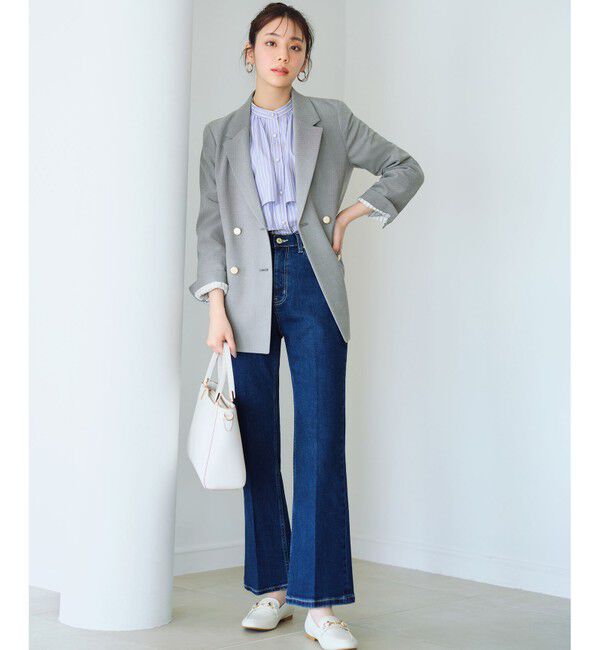 ANY SIS「【2WAY】スクエアミディトート バッグ」|ハンドバッグ|