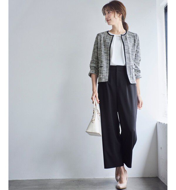 ANY SIS「【セットアップ対応】セレモニーダブルクロス ワイドパンツ」|その他|