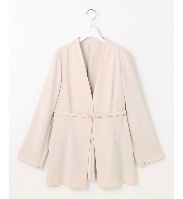 any SiS「【洗える】セレモニースリットスリーブ ジャケット」|ノーカラージャケット|