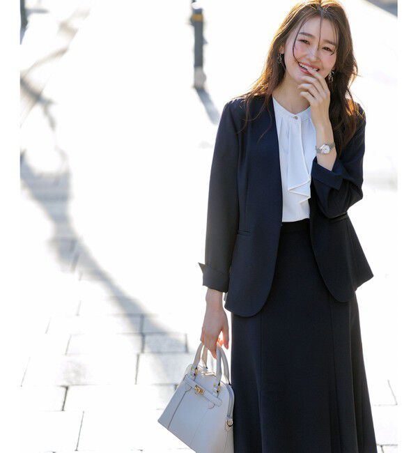 ANY SIS「【UVカット・接触冷感・吸水速乾】スマートビューティストレッチ  フレアスカート」|スカート|