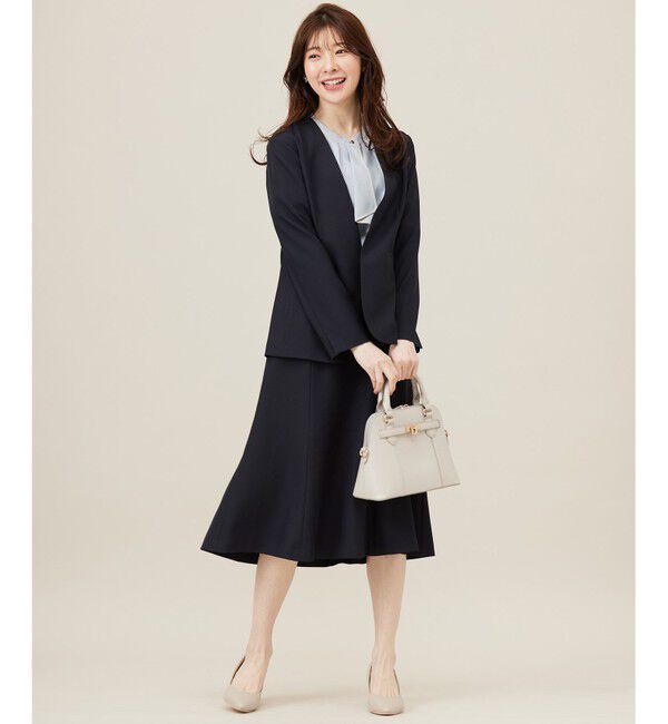 ANY SIS「【UVカット・接触冷感・吸水速乾】スマートビューティストレッチ  フレアスカート」|スカート|