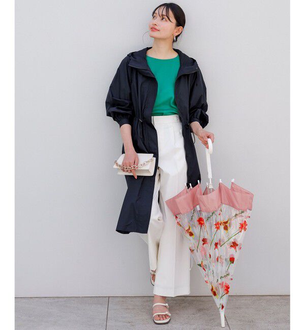 ANY SIS「【ストレッチ・接触冷感・撥水・UVカット・洗える】エアリーストレッチ ワイドパンツ」|その他|