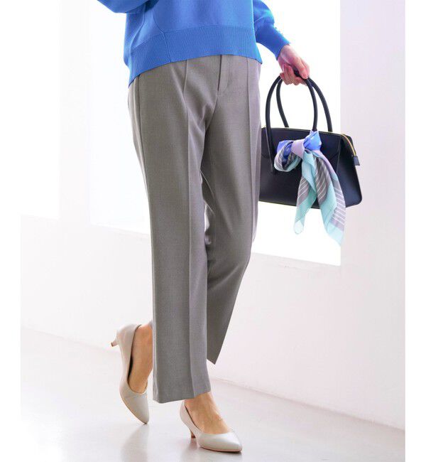 ANY SIS「褒めらレディストレッチ セミフレア テーパードパンツ」|その他|ｸﾞﾚｰｼｬ