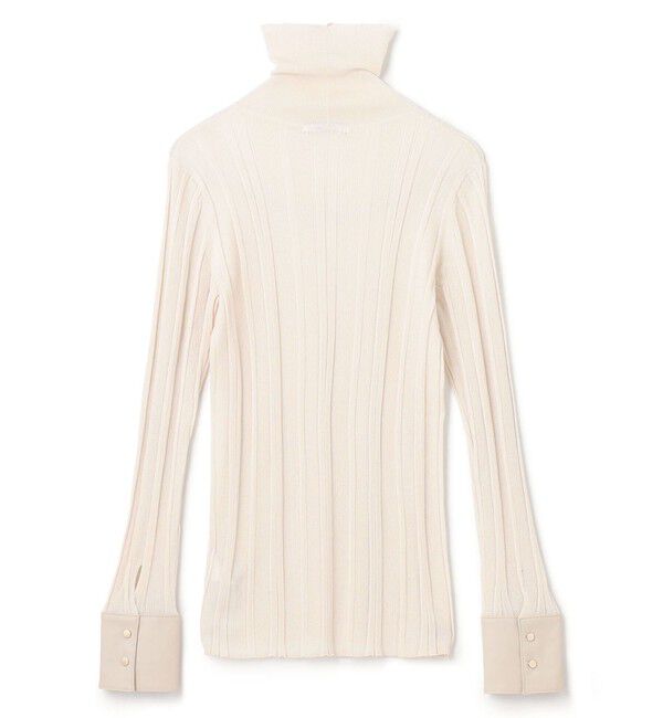 BEIGE,「RACINE / レザーコンビニット」|ニット・セーター|