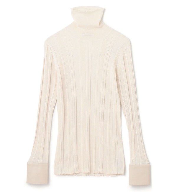 BEIGE,「RACINE / レザーコンビニット」|ニット・セーター|