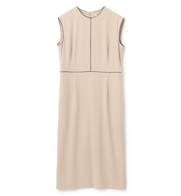 BEIGE,「【L-size】CINDY / クルーネックドレス」|ワンピース|