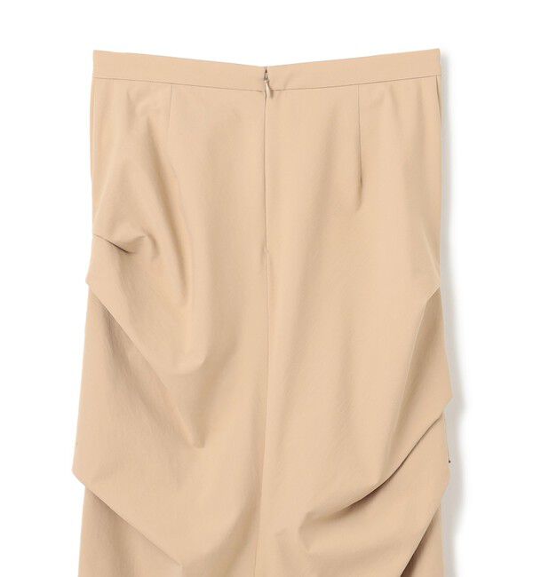 BEIGE,「【接触冷感/UVカット/洗える】YANN / サイドタックIラインロングスカート」|スカート|