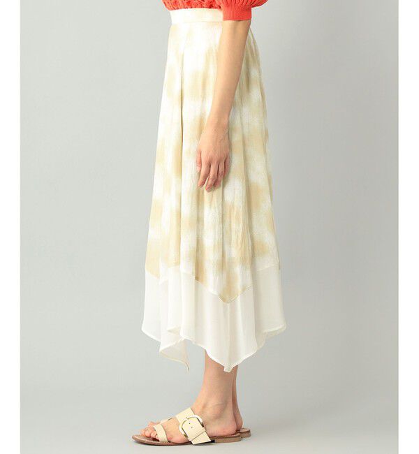 GRACE CONTINENTAL「タイダイプリントフレアスカート」|スカート|