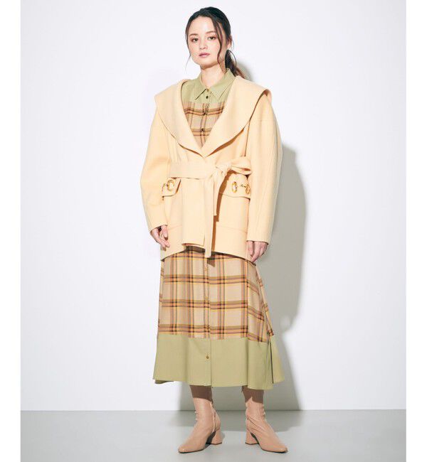  「チェックコンビワンピース」|ワンピース|